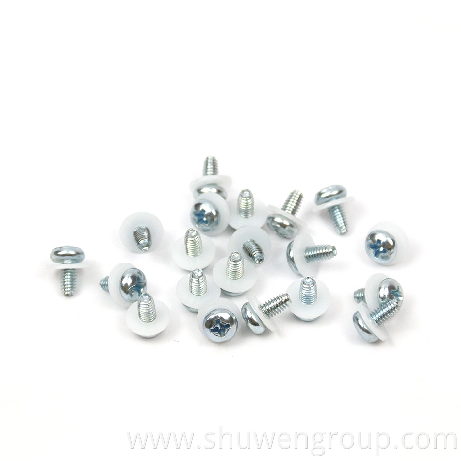 SEMS Screws with Plastic Washer